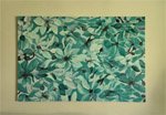 Thumbnail of 'Living in Flowers' flowers painting by Sharon - 100x150cm acrylic on canvas displayed horizontally